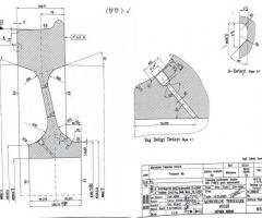 Railcar monoblok wheel discs 1016 mm,  brandnew for sale - Image 2