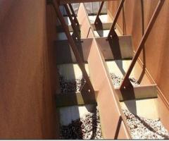 40 x Open top steel hopper 4000 cf for sale - Image 3