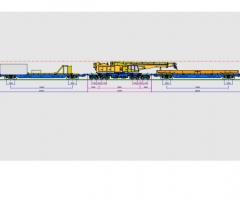 Kirow Rail Crane KRC810  for sale - Image 4