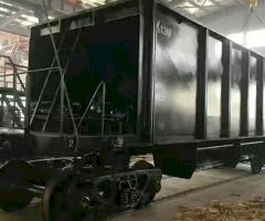 UIC 60t Railway Cargo Train Car Hopper Wagon For Ballast Ore Mineral Particles