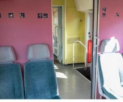 Two-part DMU multiple units D628.4 for sale, diff. track gauge conversion possible. - Image 7