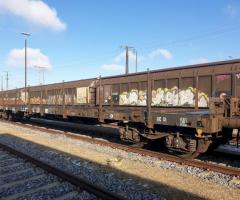 20 Rs flat rail cars for sale - UIC / RIV